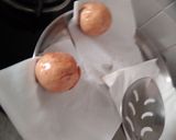 A picture of step 9 of Dry Fruit Kachori Chat.