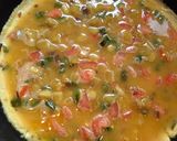 A picture of step 7 of Vegetable Omelette.