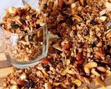 A picture of step 3 of Homemade Granola.