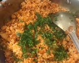 A picture of step 4 of Fhodnicha bhaat.