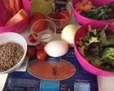 Foto del paso 1 de la receta Ensalada de lentejas con salmón