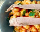 Foto del paso 6 de la receta Gnocchi de patata con sofrito de calabacín y ventresca de atún