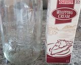 A picture of step 1 of Homemade Butter.