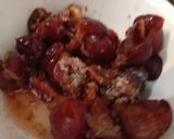 Vegyes dzsem (alma 🍎🍋 szeder 🍒🍋 meggy 🍎🍒 🍋cseresznye 🍒 recept fázis 3 fotója