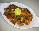 A picture of step 3 of Kali Dal Chat.