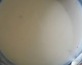 A picture of step 2 of Ice cream firni.