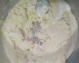 A picture of step 1 of Tricolour trimix dhokla.
