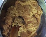 A picture of step 6 of Moong Dal Halwa.