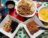 Foto del paso 1 de la receta: Barritas tres cereales azúcar Mascabo y frutos secos 👩‍🍳