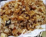 A picture of step 4 of Kaju Rice (Cashewnut Rice).