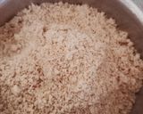A picture of step 2 of Farali peanut barfi - vrat special.