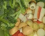 Foto langkah ke 1 dari resep Shabu-shabu praktis.