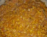 Foto del paso 6 de la receta: Tarta de calabaza y choclos con pollo