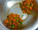 A picture of step 2 of Gobi Paratha.