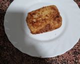 A picture of step 6 of Leche Frita.