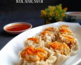 Foto langkah ke 4 dari resep Dimsum Nasi, Ayam, Sayur.