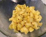 Une image de l'étape 5 de Salade d'ananas et pastèque.