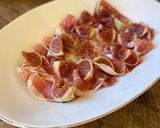 A picture of step 2 of Fig & Parma ham.