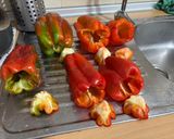 Foto del paso 1 de la receta Bajoques farçides (pimientos rellenos arroz)