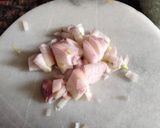 A picture of step 1 of Quick Matar Paneer Curry.