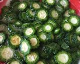 A picture of step 2 of Bitter Gourd (karela) Sabzi.
