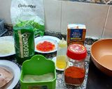 Foto del paso 1 de la receta: Arroz meloso con calamares, mero y guisantes