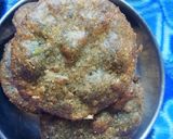 A picture of step 7 of Urad Puri vada.