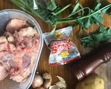 Gambar langkah 1 resipi Sup Ayam MSG Natural.