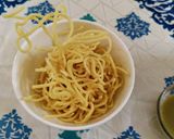 A picture of step 5 of Manchow soup.