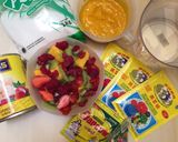 Foto langkah ke 1 dari resep Fruity Pudding.