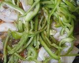 A picture of step 3 of Dragon chicken.