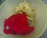 Foto langkah ke 2 dari resep Saus sambal kulit buah naga.