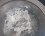 A picture of step 2 of Thengai Paal Idiyappam(Rice noodels with Jaggery,coconut syrup.