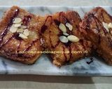 Foto del paso 7 de la receta: Leche frita con leche de almendras y reducción de Oporto