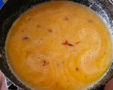 A picture of step 6 of Moong Dal Halwa.