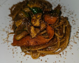 Foto del paso 9 de la receta: Espaguetis con Guanciale y verduras