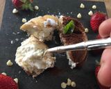 A picture of step 3 of Individual Yogurt Zuccotto.