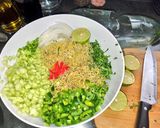 Foto del paso 2 de la receta: Tostadas de "ceviche" de germen de lenteja