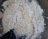 A picture of step 4 of Yam pancake.
