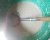 Foto langkah ke 3 dari resep Pancake pisang coklat.