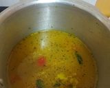 A picture of step 3 of Dal Tadka.