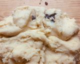 Fekete fehér tekert keksz recept fázis 2 fotója