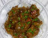 A picture of step 8 of Vegetable Manchurian.