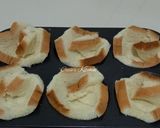 Foto langkah ke 3 dari resep Macaroni Quiche Roti Tawar.