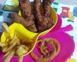 A picture of step 3 of Chicken fingers.