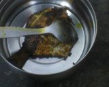 A picture of step 2 of Tandoori pomfret.