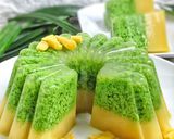 Foto langkah ke 5 dari resep Puding Lumut Lapis Nangka.