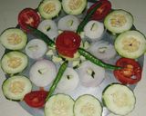 सलाद (salad recipe in Hindi) रेसिपी चरण 2 फोटो