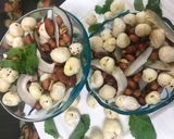 A picture of step 3 of Makana and nuts mixture.
