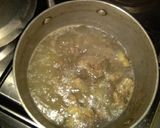 A picture of step 1 of Chicken Soup.